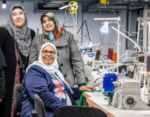 Majida Sayam finds a Home for her Dressmaking Lessons in the UK