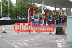 Fuel shortages at petrol stations in London