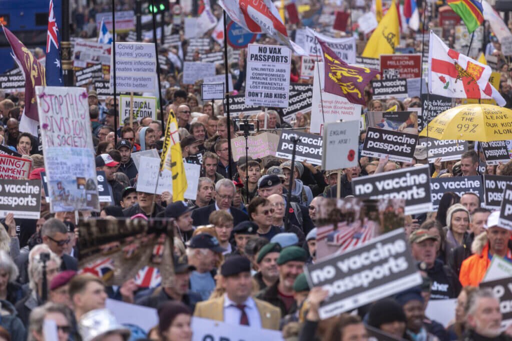 They rejected the covid vaccine (Anadolu Agency/ Ray Tang)