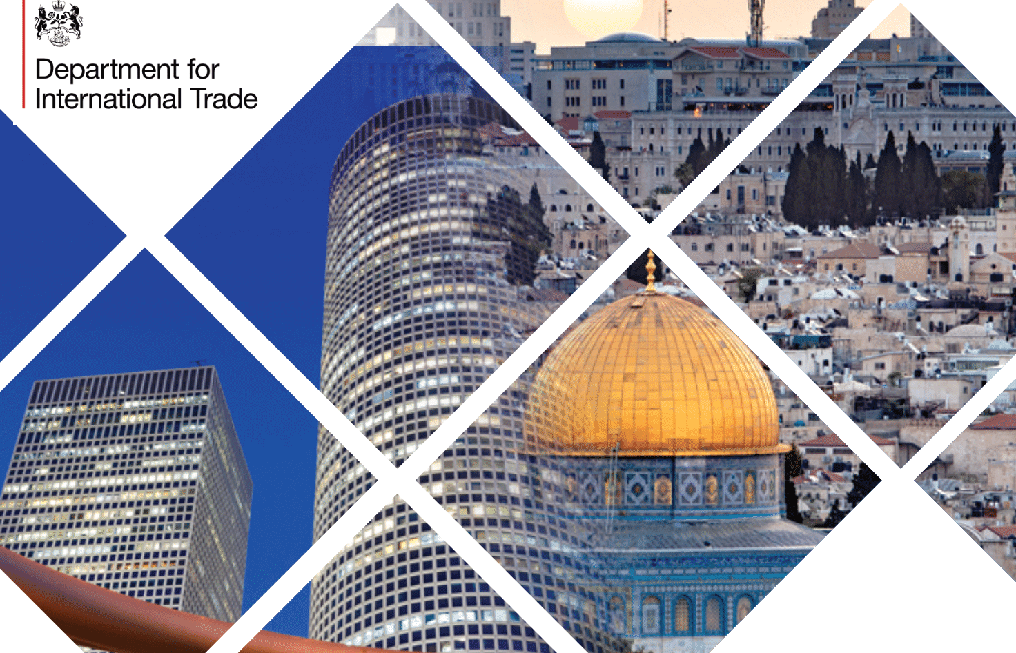 UK Document on trade with Israel features a photograph of the Dome of the Rock