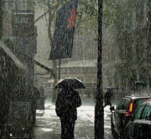 تحذيرات جوية باللون الأصفر: أمطار غزيرة ورياح قوية تضرب بريطانيا مطلع الأسبوع