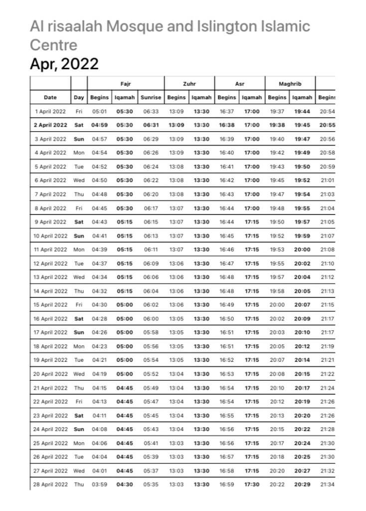 صلاة التراويح 