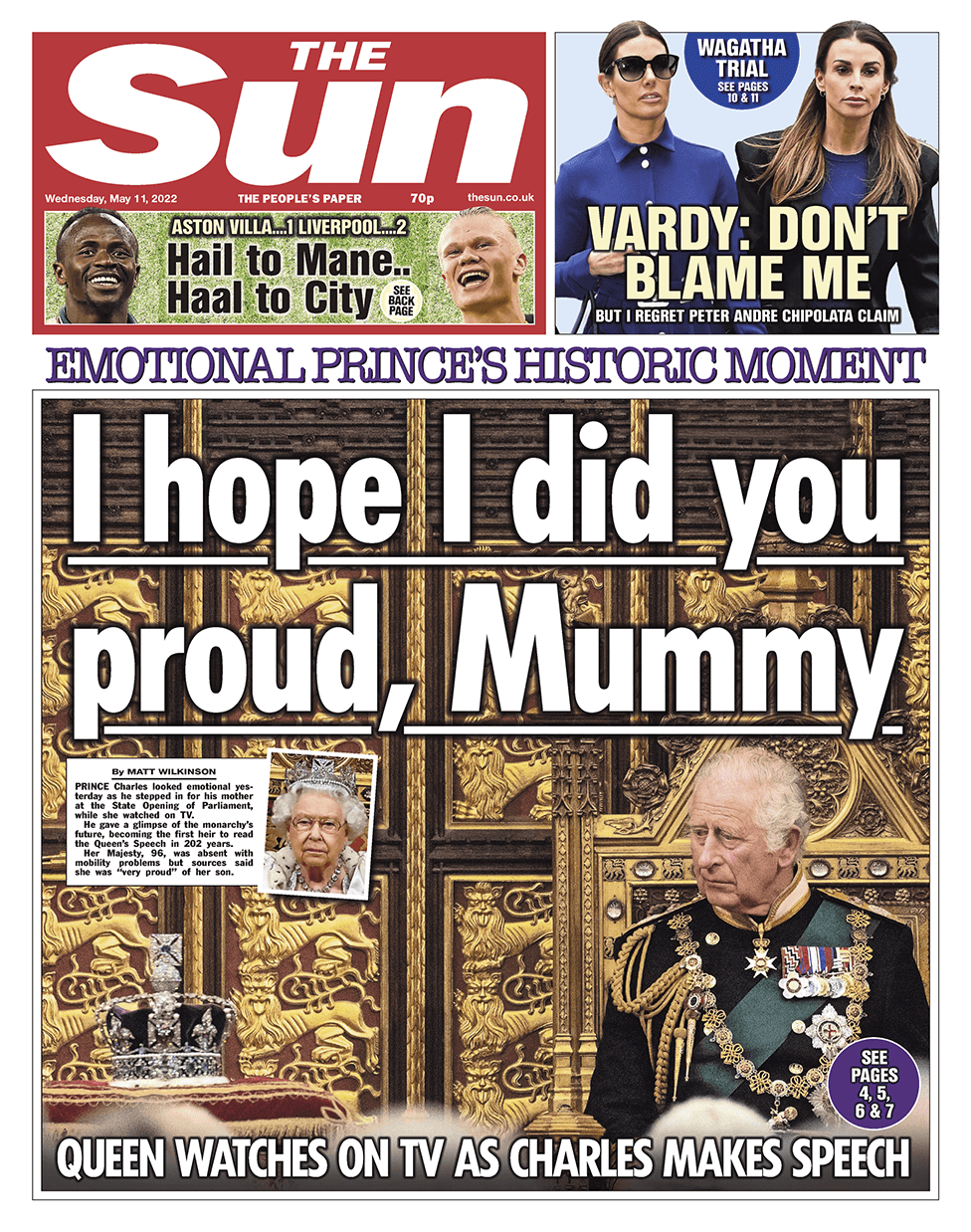 ‎ الصحف البريطانية ليوم الأربعاء 