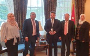 The Jordanian Forum Honors the Ambassador Al Dabbas (AUK)