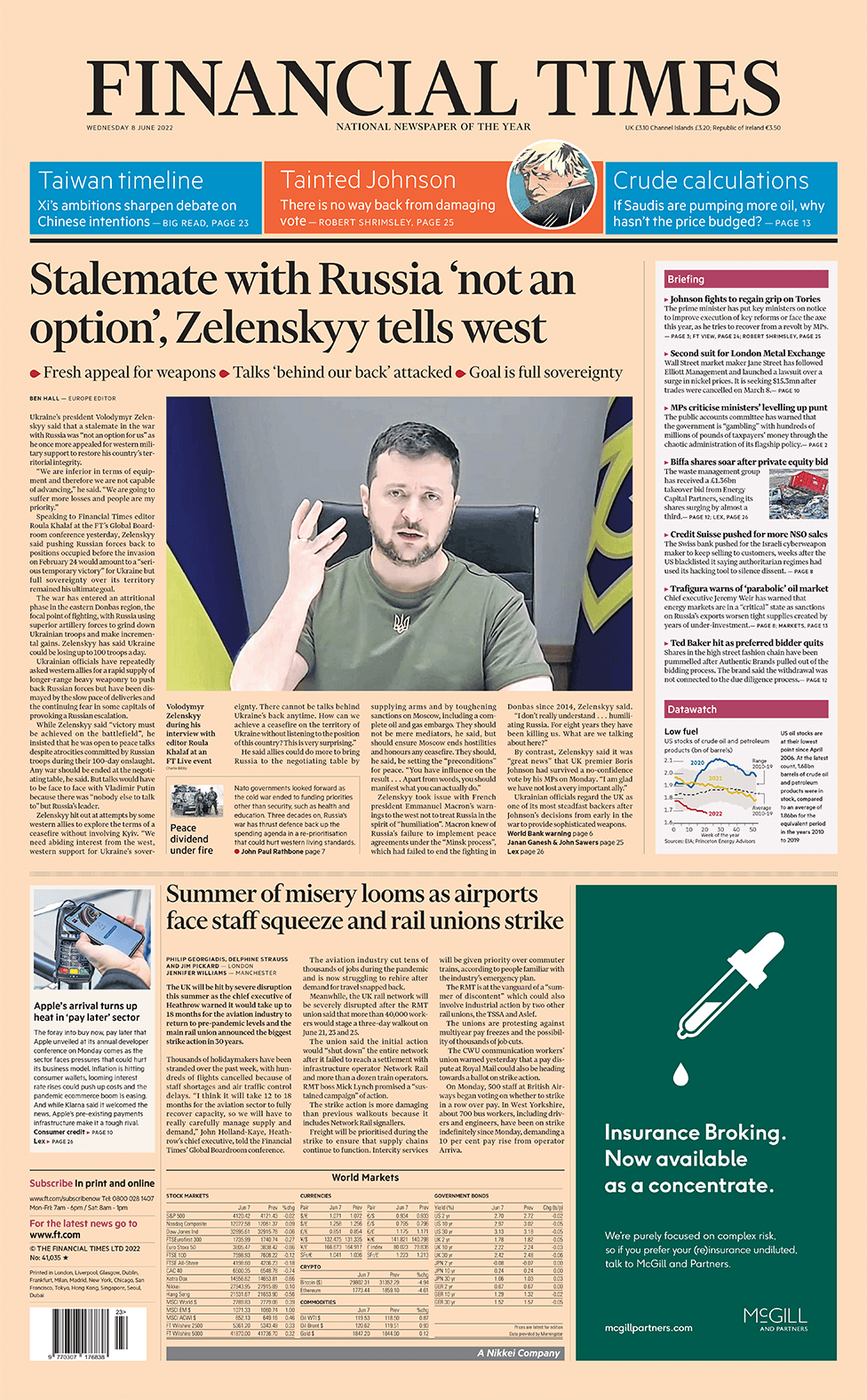 عناوين الصحف