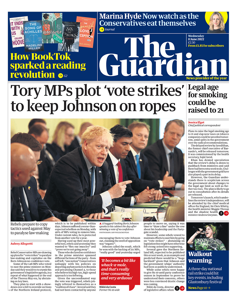 عناوين الصحف البريطانية