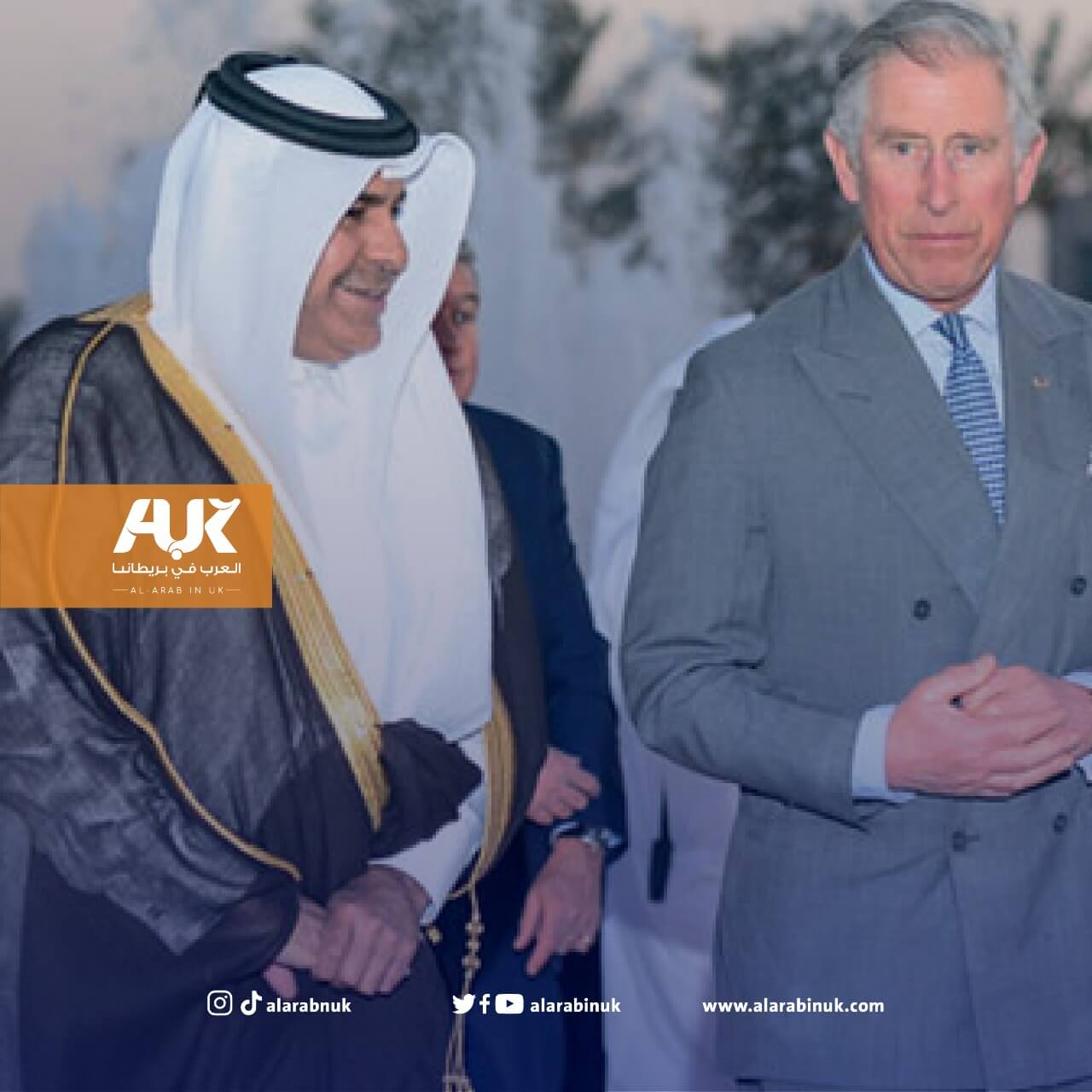 حقيبة مليئة بالنقود من شيخ قطري