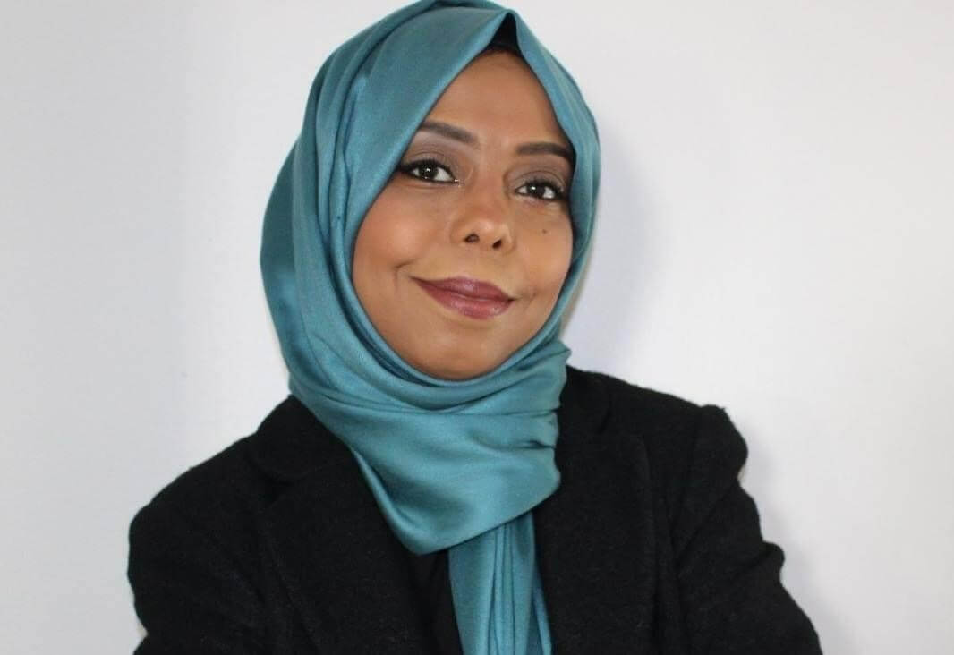 Rima Ibrahim  presenter of How is Your Health? at Al Hiwar TV (Facebook Rima Ibrahim)
