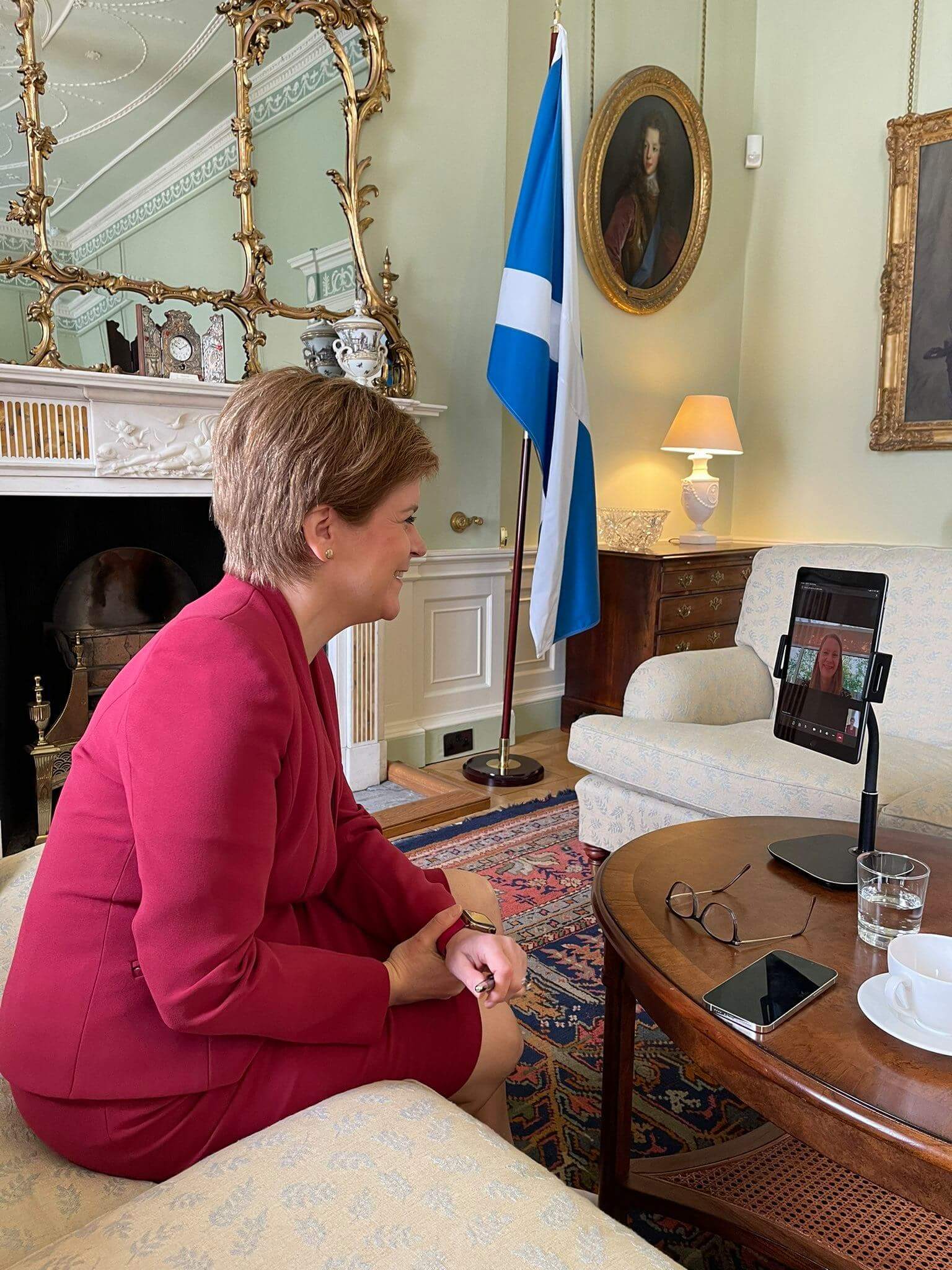رئيس الوزراء الاسكتلندية نيكولا سترجن 