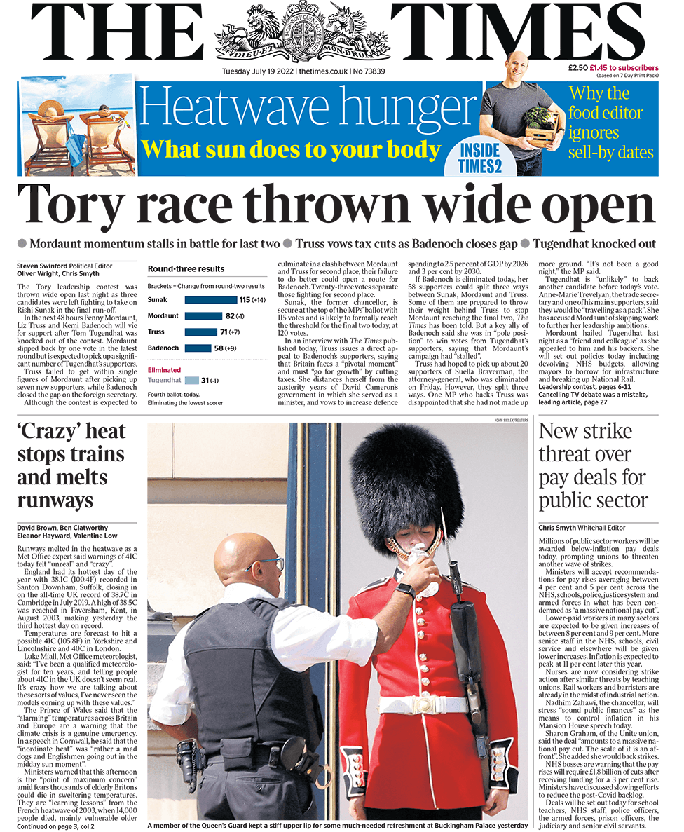 الصحف البريطانية