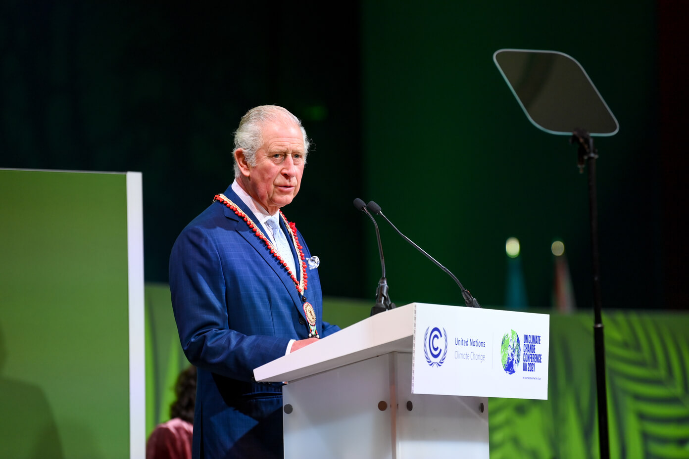 Charles, Prince Of Wales, Speaking At The Forest Event At The Sec