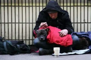 The issue of the homeless in the UK