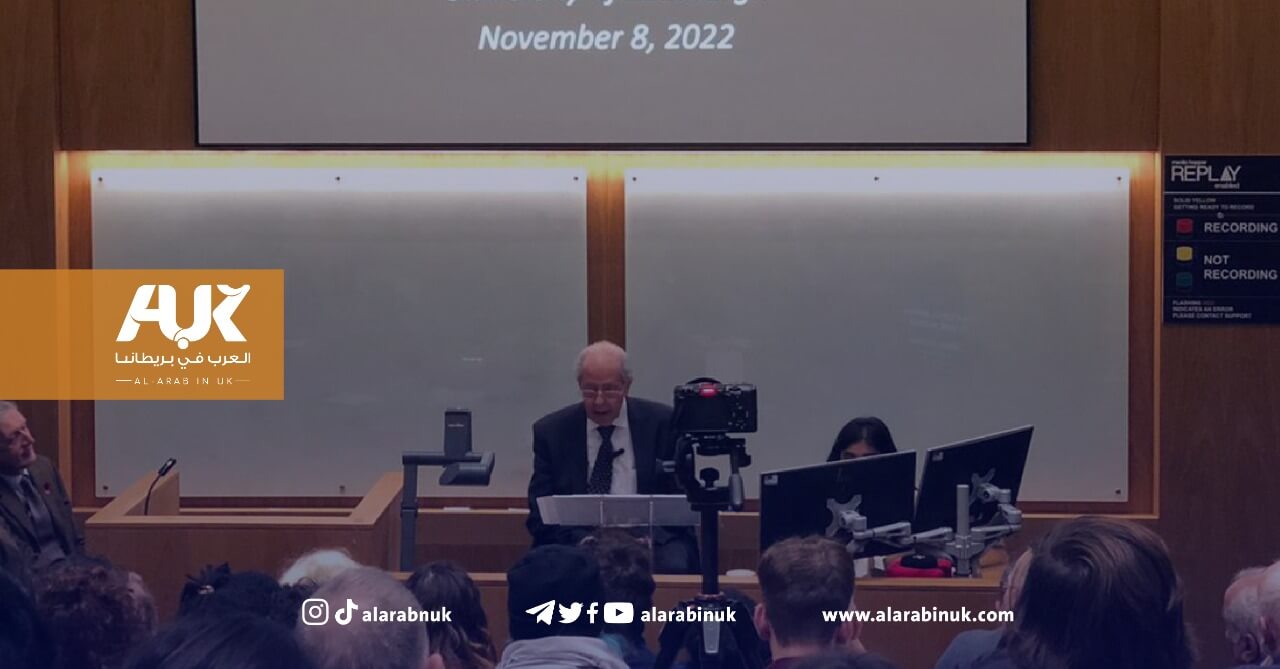 Address to Lord Balfour.. Salman Abu Sitta speaks in Edinburgh University