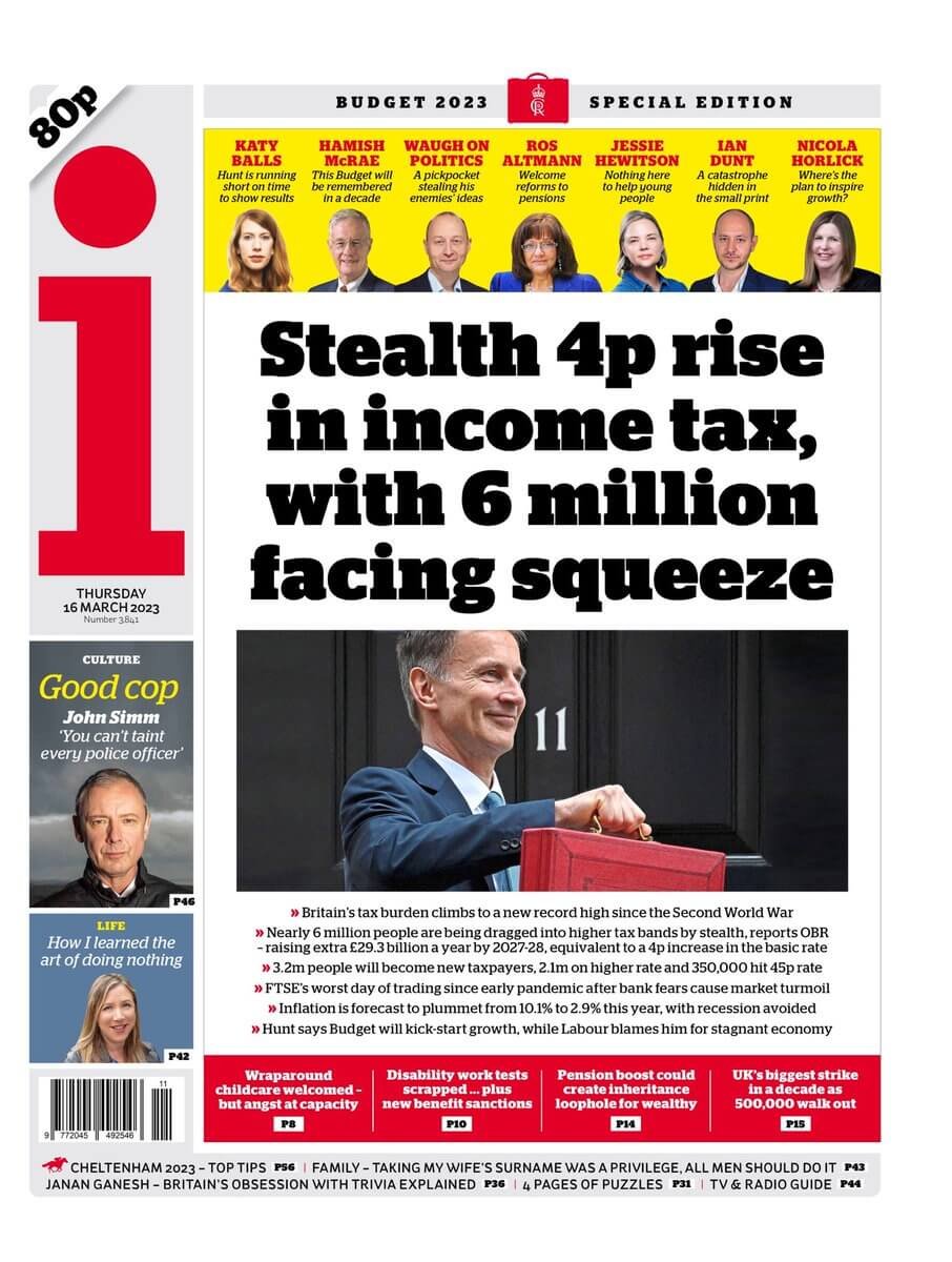 عناوين الصحف البريطانية