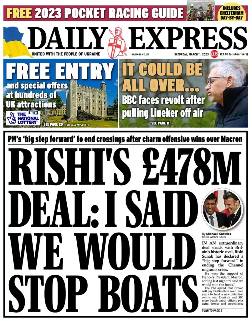 الصحف البريطانية