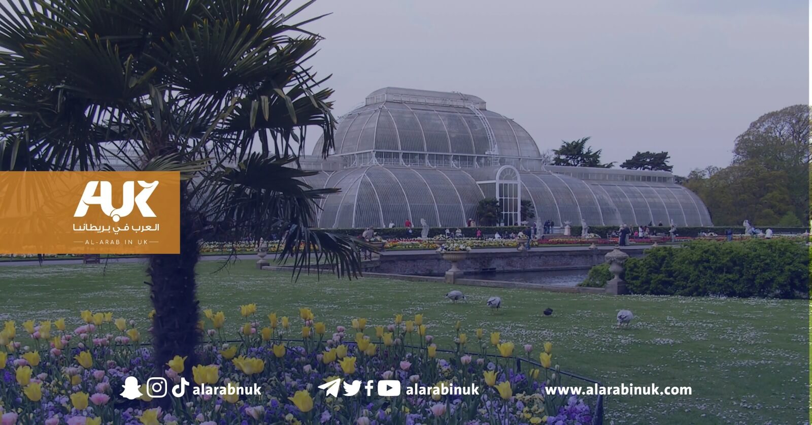 حدائق كيو الشهيرة في لندن تستضيف معرض فني لتصاميم نباتية من وحي التراث الإسلامي