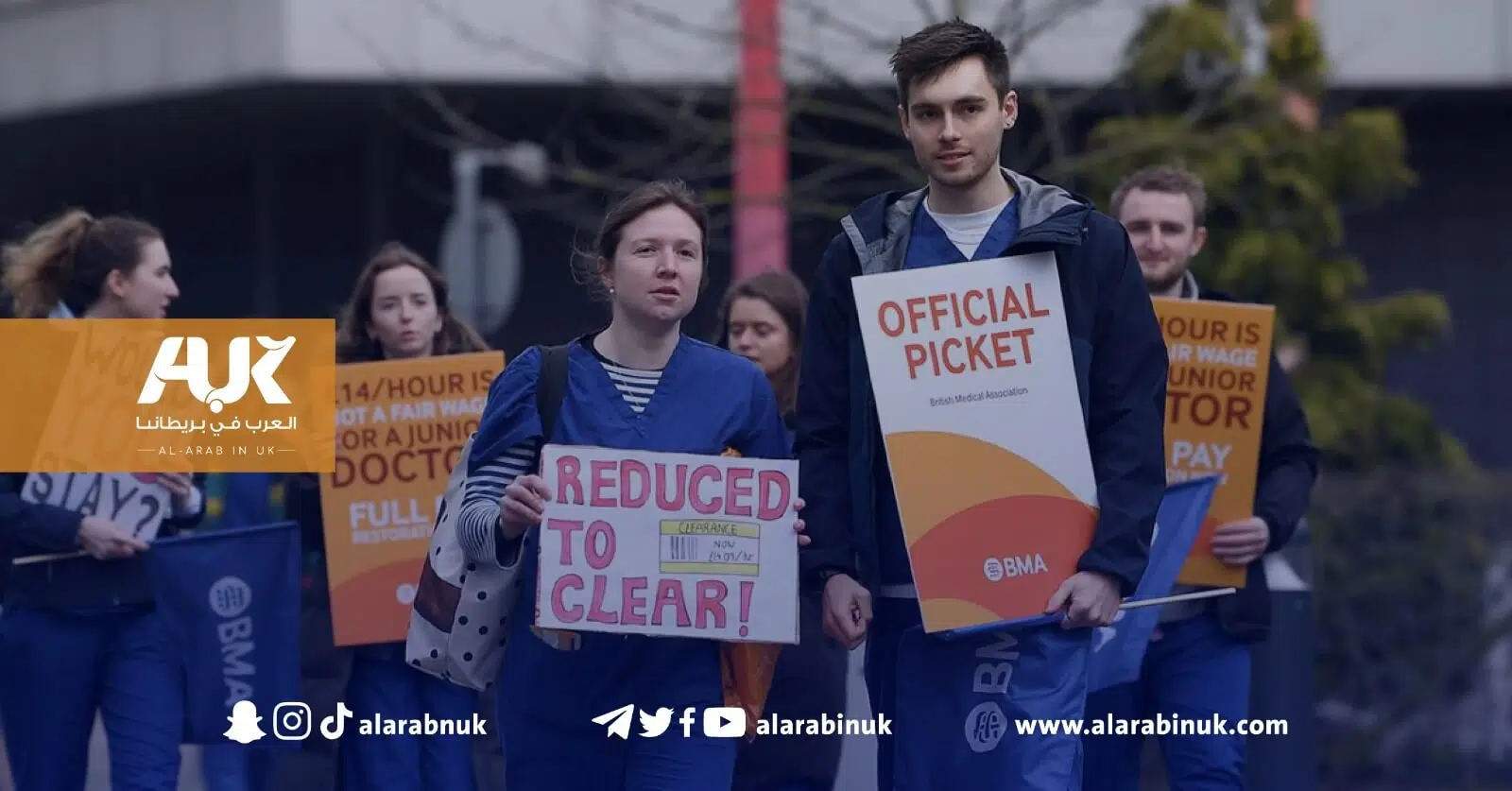 Junior doctors’ strike in UK