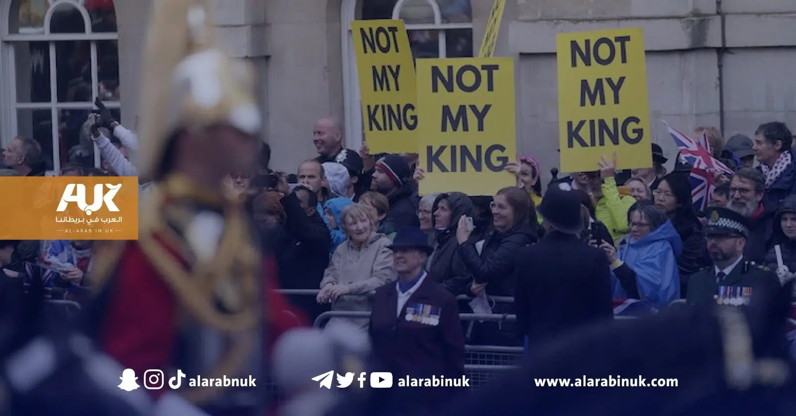 UK TREND : Police arrest over 50 protestors at coronation causing public outrage