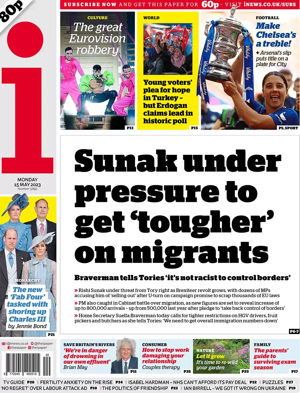  الصحف البريطانية