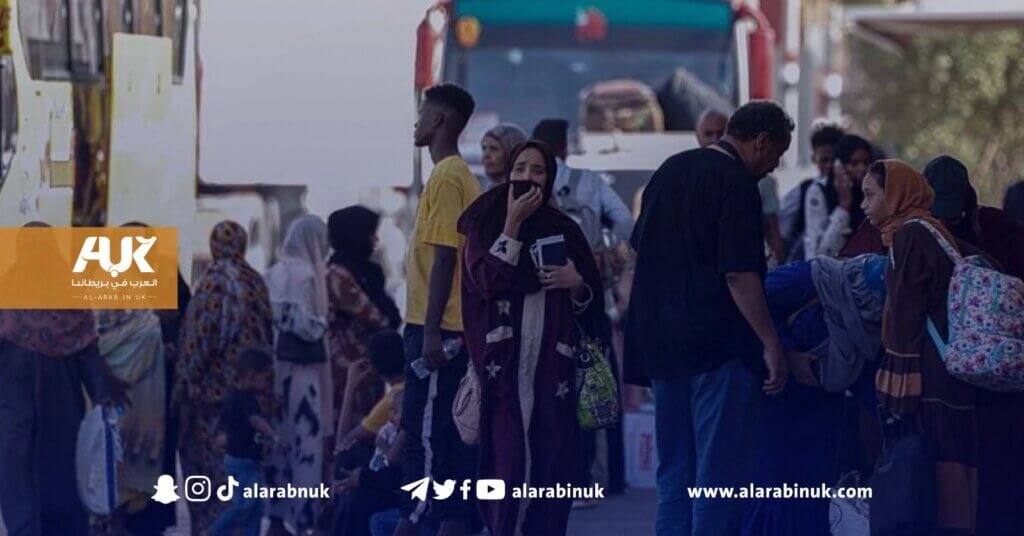 لاجئون من السودان