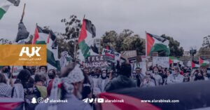 مسيرة حاشدة في لندن إحياءً للذكرى الـ 75 للنكبة الفلسطينية يوم 13 مايو