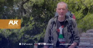 الناشط البريطاني ميك بومان يقطع نصف مسافة رحلة ألفي ميل نحو فلسطين