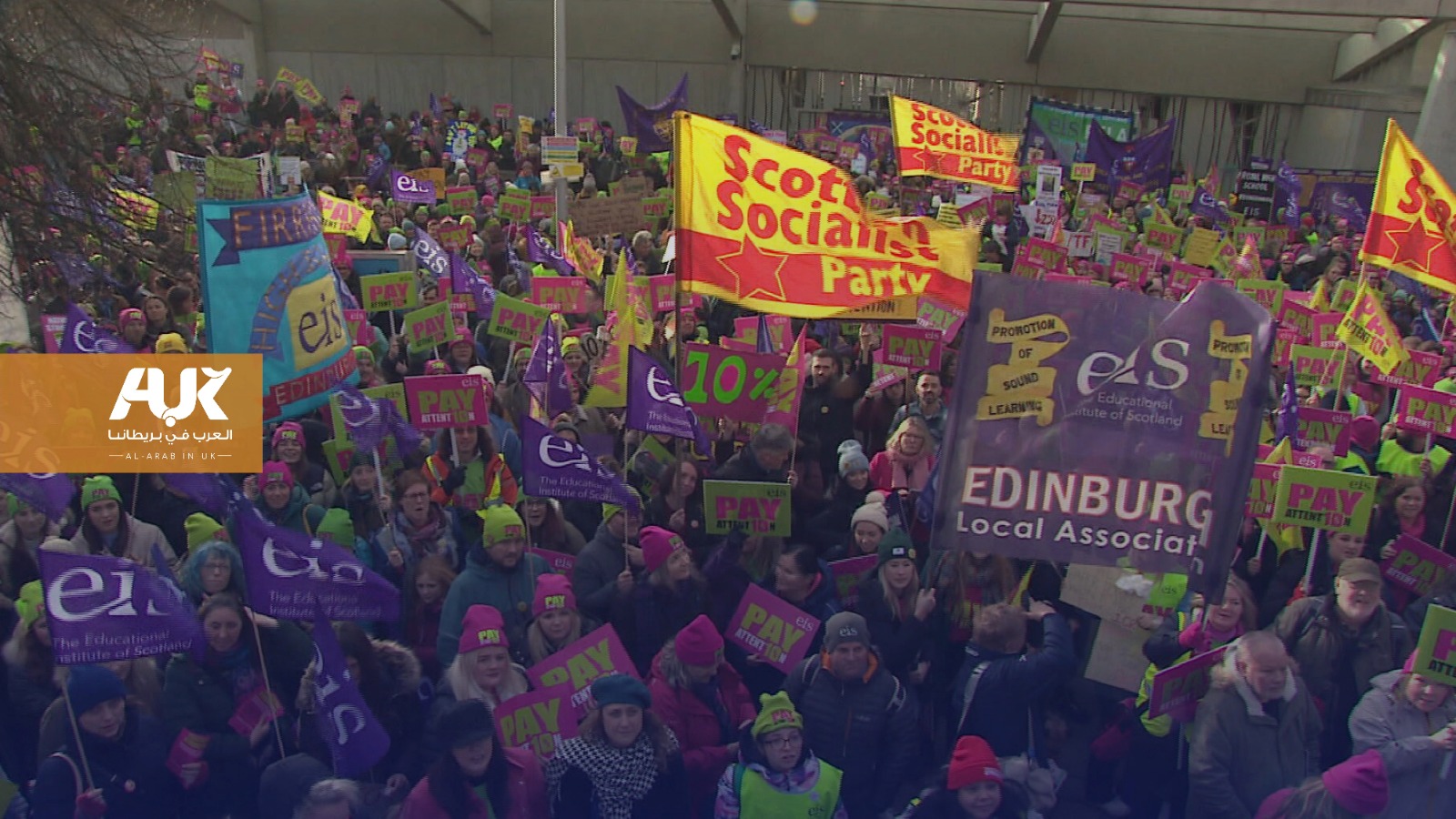 استمرار إضراب المدارس في اسكتلندا بعد رفض عرض رفع الأجور