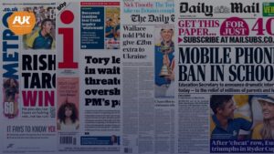 أبرز عناوين الصحف البريطانية ليوم الإثنين 2 أكتوبر 2023