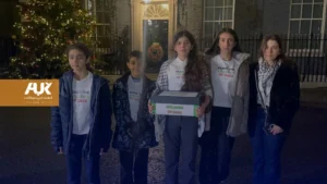 British Children's Plea for Peace Petition to End Gaza's Bloodshed at Sunak’s Doorstep