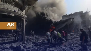 تسعة أبناء لطبيبة فلسطينية يستشهدون في غارة إسرائيلية على غزة