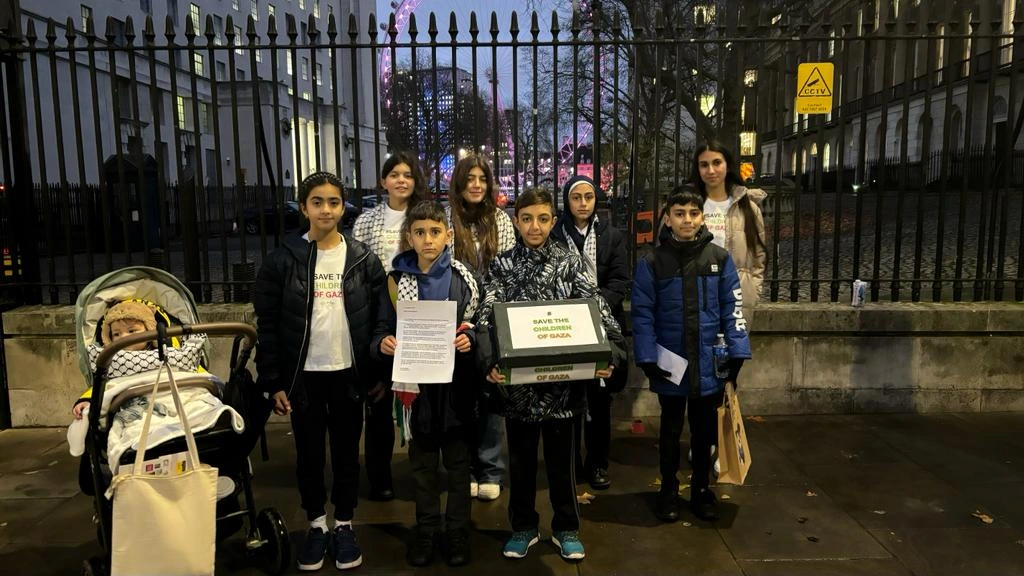 حكومة سوناك ترد على العريضة الموقعة من أطفال غزة في بريطانيا