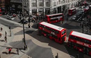 الحافلات في لندن