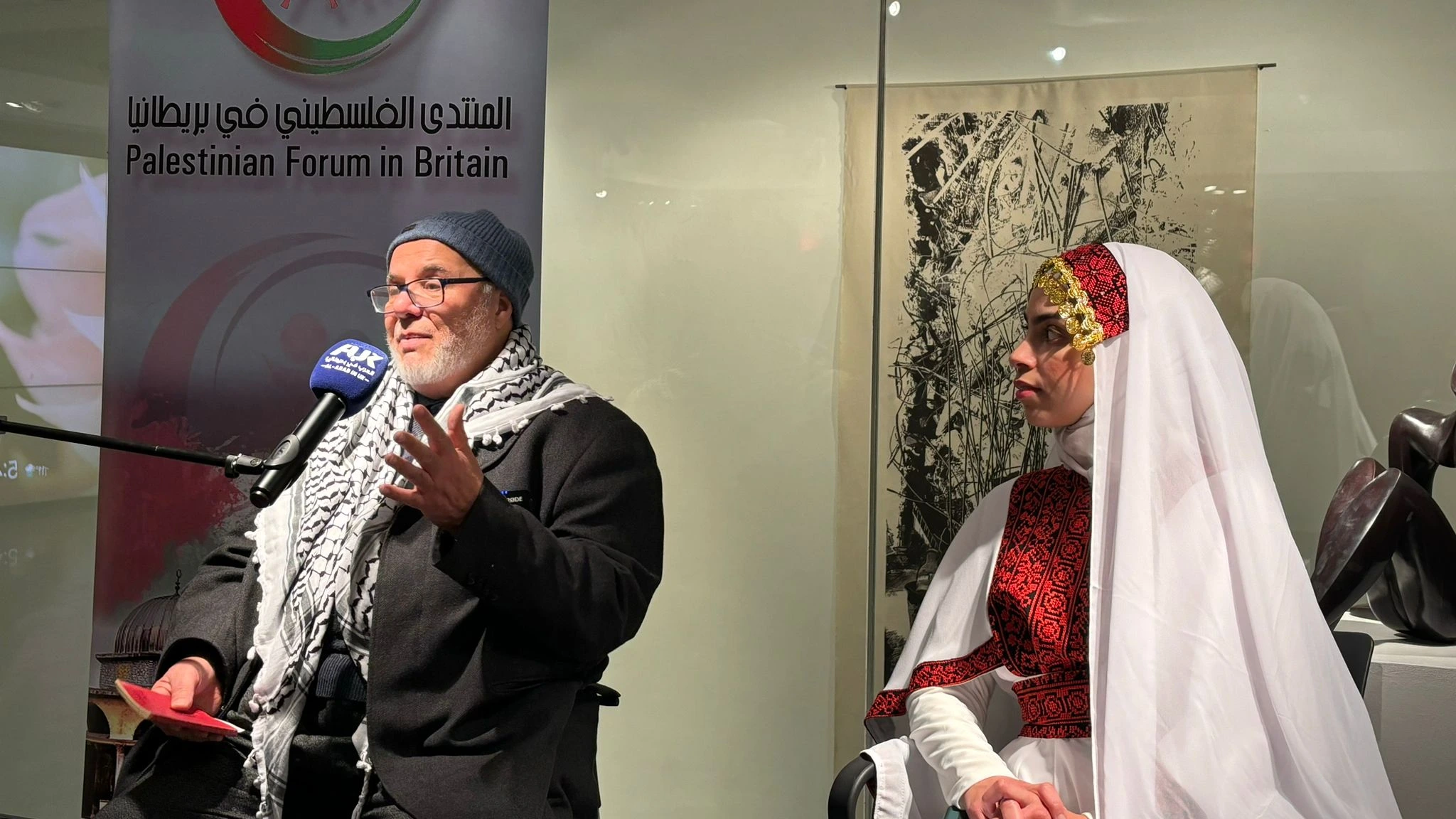 فلسطين تحتضن عرب بريطانيا بمعرضٍ فنيِّ تراثي في لندن 