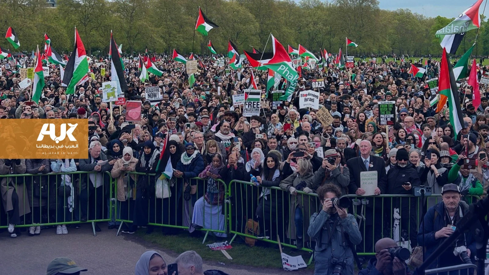 قائمة بفعاليات تأييد فلسطين في مدن بريطانيا ليومي 1-2 يونيو 2024