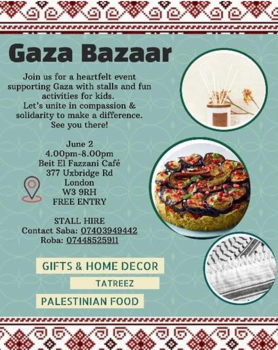 بازار غزة في لندن