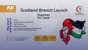 المنتدى الفلسطيني في بريطانيا يدعو لمشاركة واسعة في افتتاح فرعه في اسكتلندا