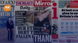 أبرز عناوين الصحف البريطانية ليوم الخميس 6 يونيو 2024