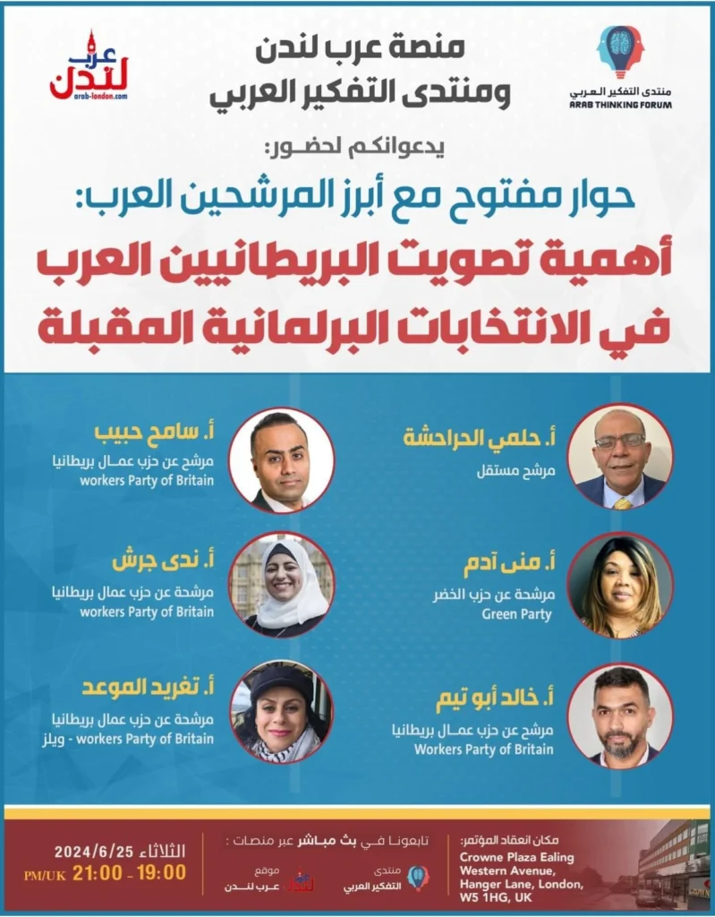 حوار مفتوح مع ثلة من المرشحين العرب