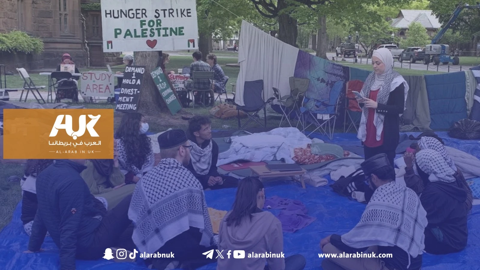 حوار مع طالب إمبيريال كوليدج الذي قرر الإضراب عن الطعام لأجل فلسطين