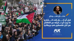 قبل أن تنزل إلى الشارع: ما يجب أن تعرفه عن التظاهر من أجل فلسطين في بريطانيا