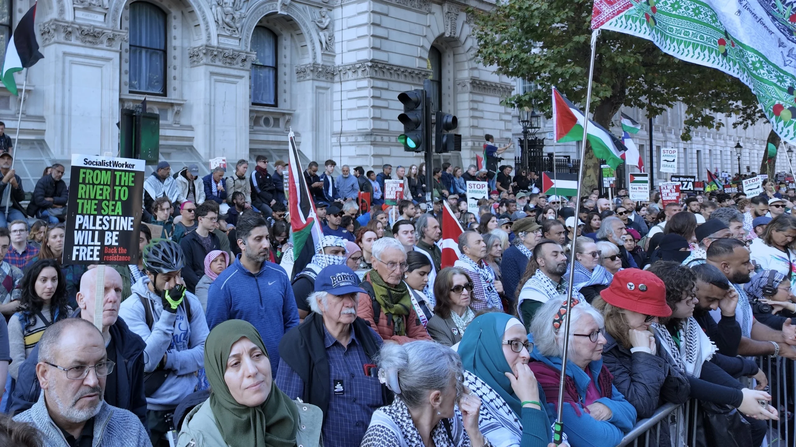 مظاهرة لأجل فلسطين في 11 أكتوبر 2025 في لندن