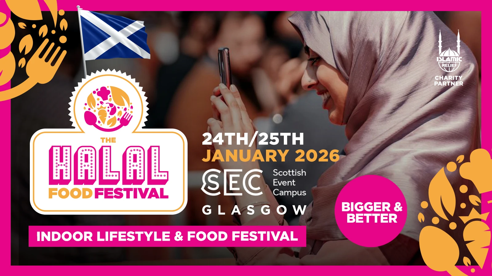 مهرجان الأطعمة الحلال في غلاسكو 2026