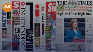 أبرز عناوين الصحف البريطانية ليوم الإثنين الموافق 1 ديسمبر 2025