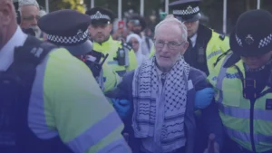 اعتقالات خلال مسيرة التضامن مع معتقلي «بال أكشن» المضربين عن الطعام في لندن