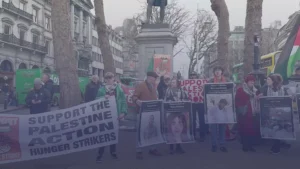 لندن تنتفض ضد استمرار اعتقال ناشطي “بال أكشن” المضربين عن الطعام