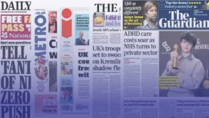 أبرز عناوين الصحف البريطانية ليوم الثلاثاء الموافق 13 يناير 2026