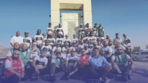 دراجون مسلمون بريطانيون يحيون طريق الهجرة التاريخي دعمًا لفلسطين