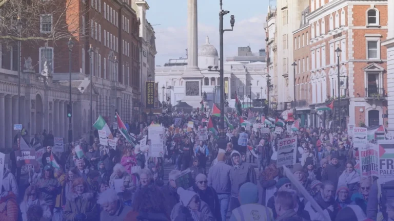 “Red Ribbons” Campaign Calls for Piccadilly Vigil for Palestinian Children Held in Israeli Prisons