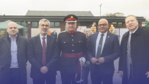 افتتاح مركز "الملك جورج الخامس" المجتمعي في ديربي بحضور شخصيات بارزة