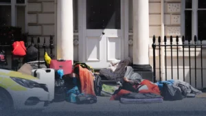 إخلاء 800 لاجئ من فندق إقامتهم المؤقتة يثير انتقادات حادة